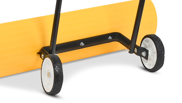 Shovel image of rubber wheels
