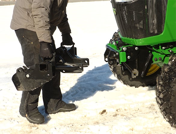 tractor easy installation mount