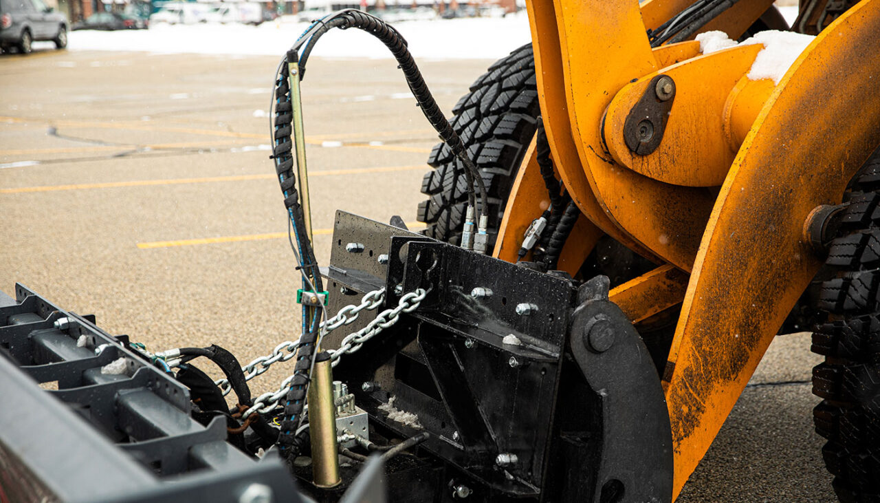 SnowEx POWER PUSHER PRO attachment plate
